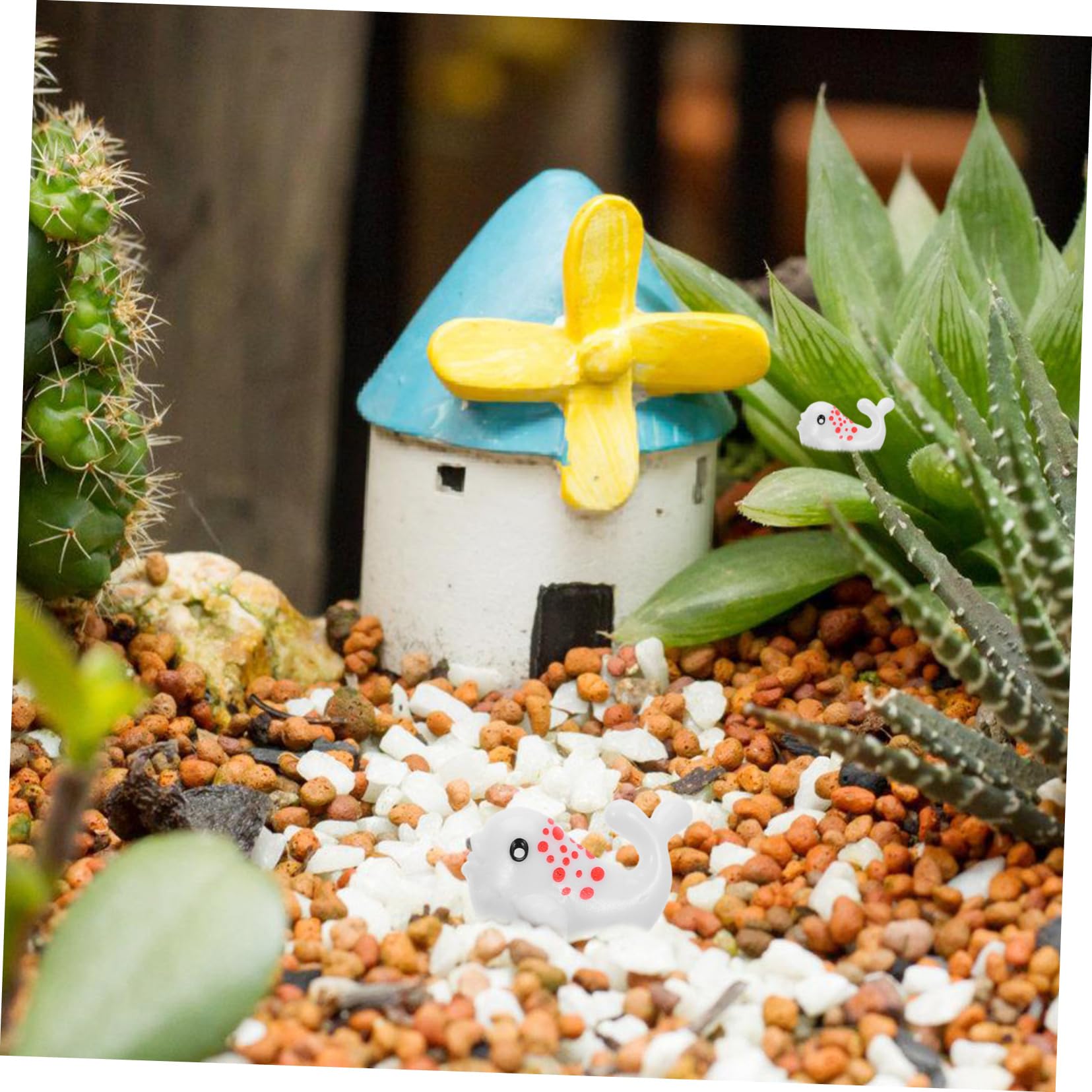 UPKOCH 5 Set Miniature Animali Per Decorazione Cortile E Balcone Figure Realistiche Per Piccole Giardiniere 20 Pezzi * 5