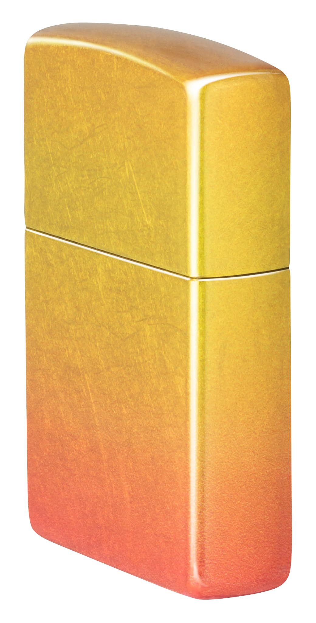 Zippo - Briquet Tempête Motif Ombre Orange Et Jaune, 540°, Impression Color Image, Rechargeable, Réutilisable, Coupe-Vent, Coffret Cadeau, Fabriqué Aux États-Unis