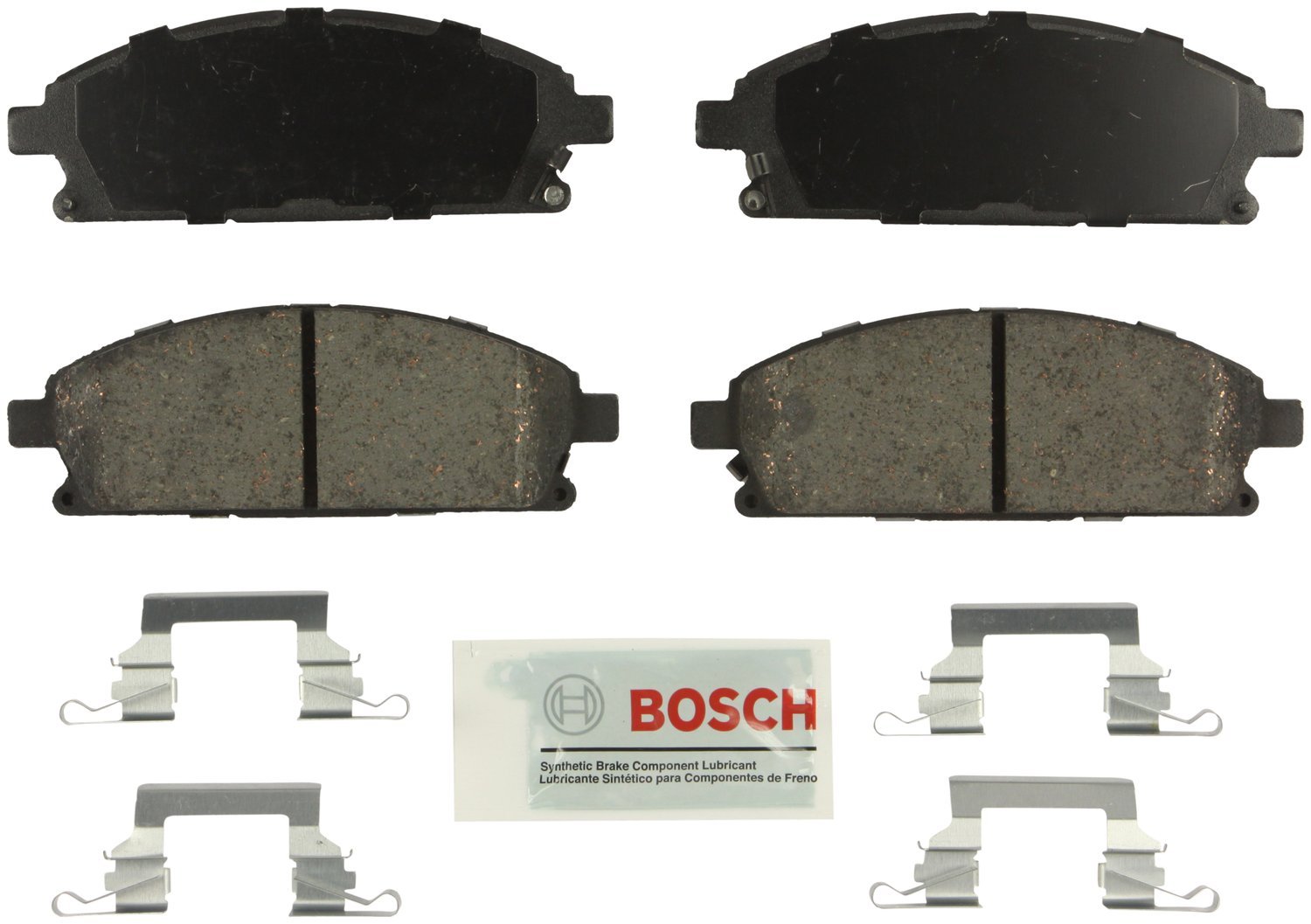 BOSCH BE691H Blue Ceramic Disc Brake Pad - Compatible with Select Infiniti Q45, QX4; Nissan Pathfinder, X-Trail; FRONT