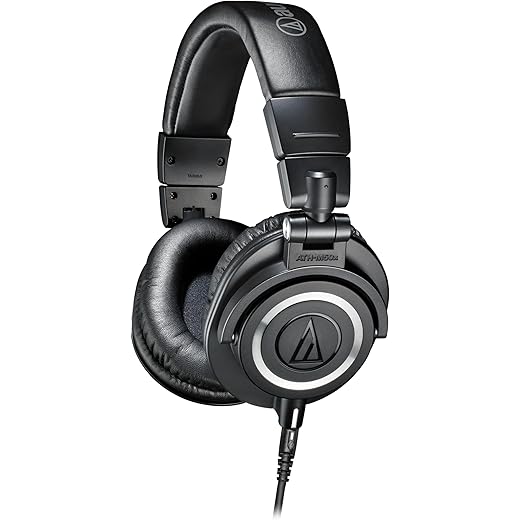 Audio-Technica ATH-M50X Headphones Black