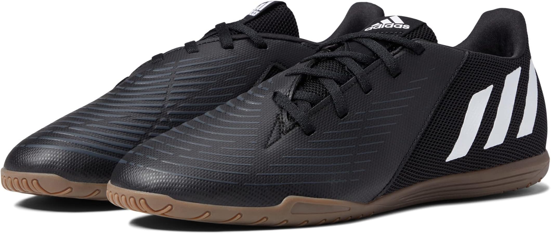 Amazon.com | adidas Edge.4 Indoor Sala Core Black/White/Vivid Red