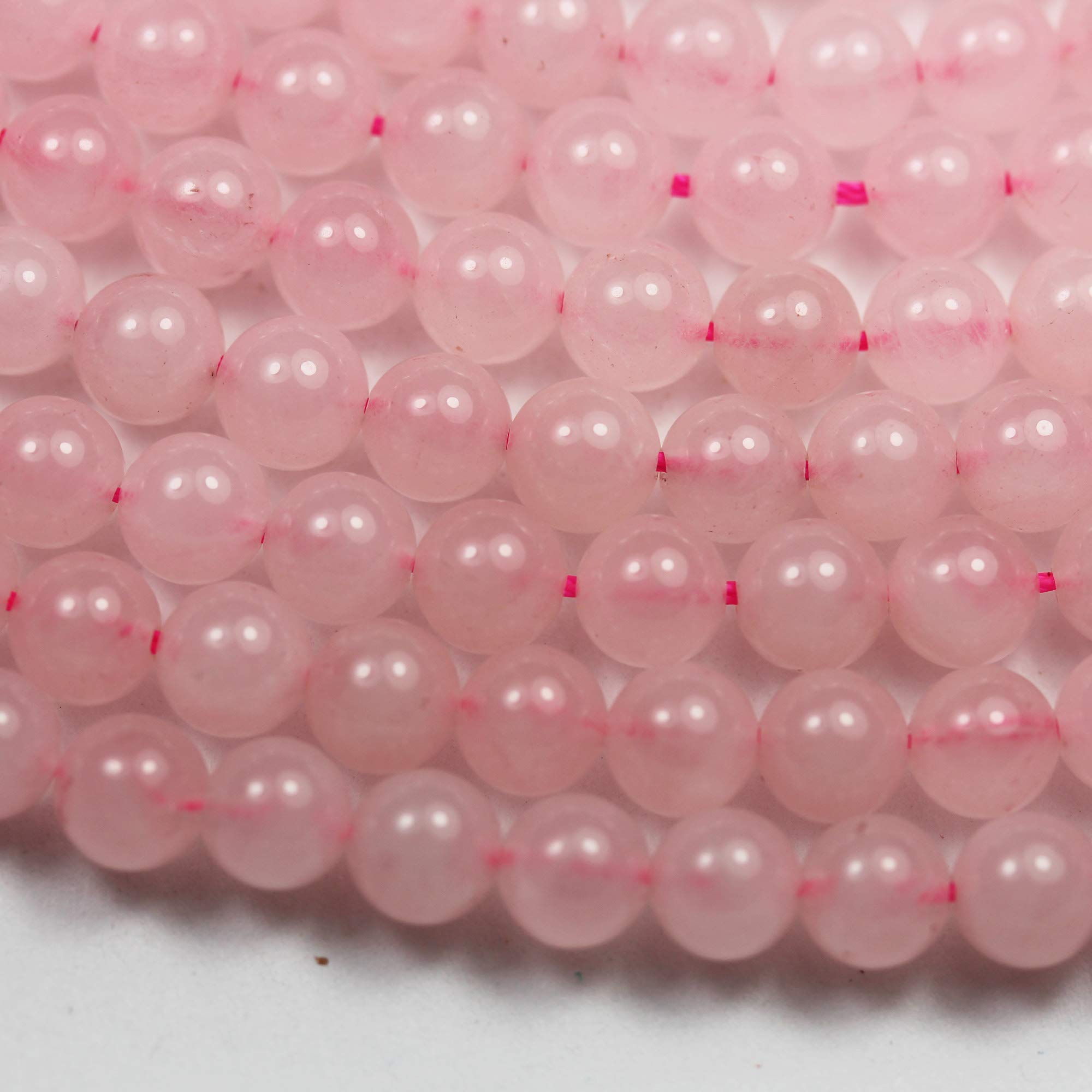 Perles De Quartz Rose 20mm - Surface Irrégulière, Brillant, Pour Bijoux Et Artisanat