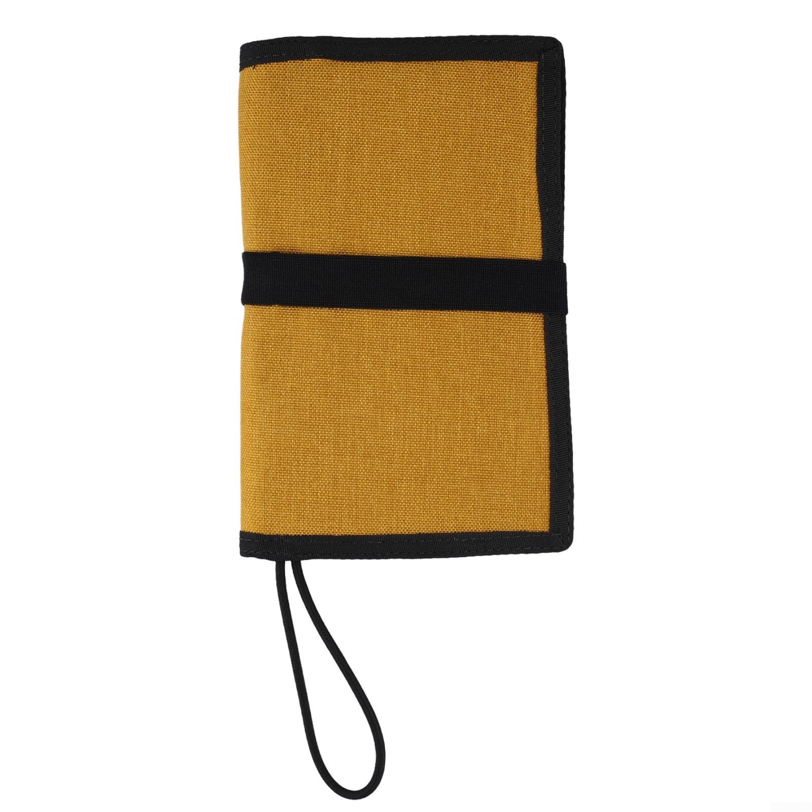 Underwater Notebook, Underwater Writing Pad, Diving Wetnotes, Underwater Write Paper For Scuba Diving, 50 Waterproof Pages, Clear Pocket, Bungee/D Ring Attachment(Yellow)