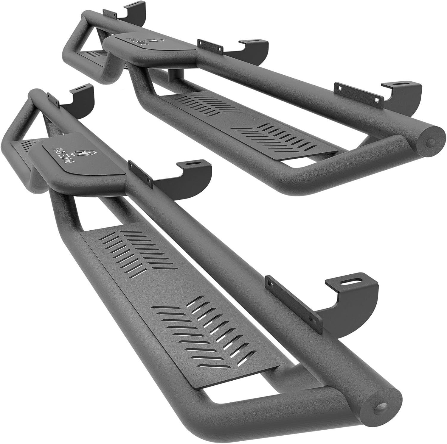 Marchepieds Latéraux pédale pour Jeep Renegade 2015-2024 Aluminium Argent 2Pcs