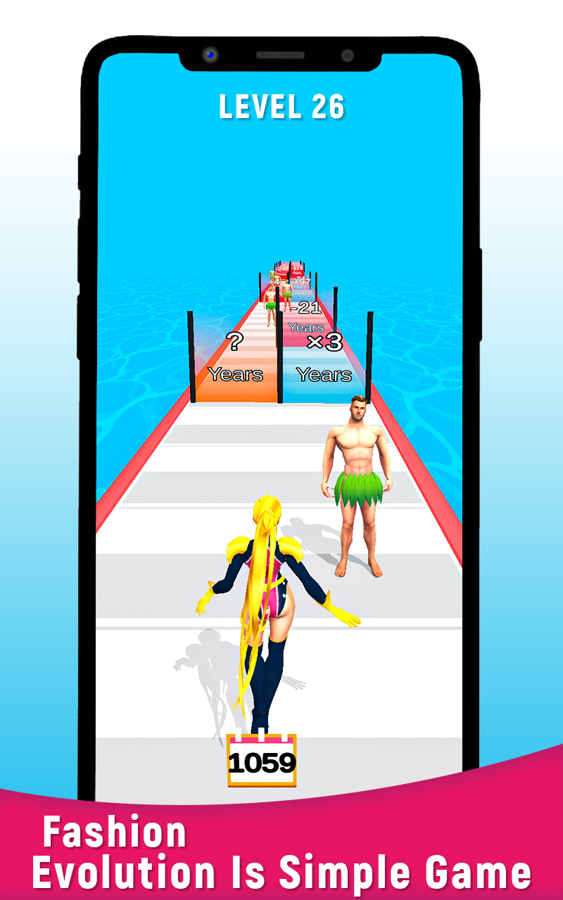 Fashion Outfit Evolution Runner Makeover Honey Twerk Rush 3D Change