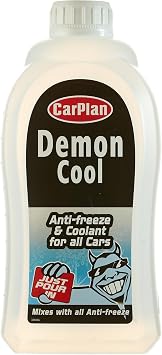 CarPlan Demon Cool 34 fl Oz 1L - مضاد للتجمد وسائل تبريد لجميع السيارات