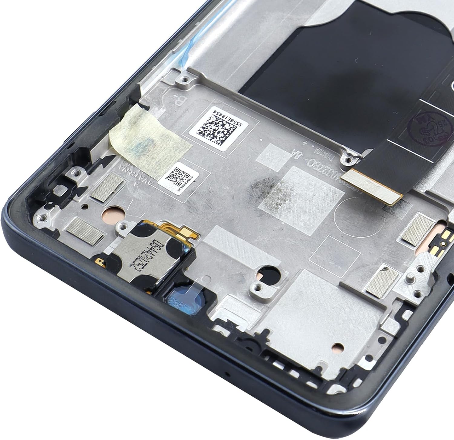 LCD Display Touch Screen Digitizer Assembly with Frame Replacement for Motorola Moto Edge 2024 XT2405V XT2405-1