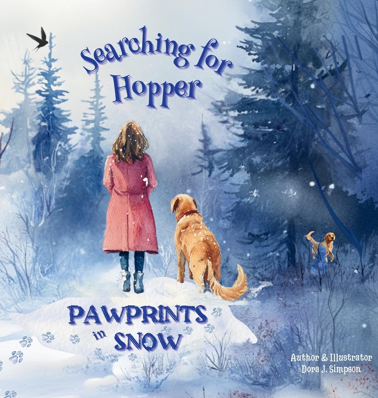 Searching for Hopper: Pawprints in Snow