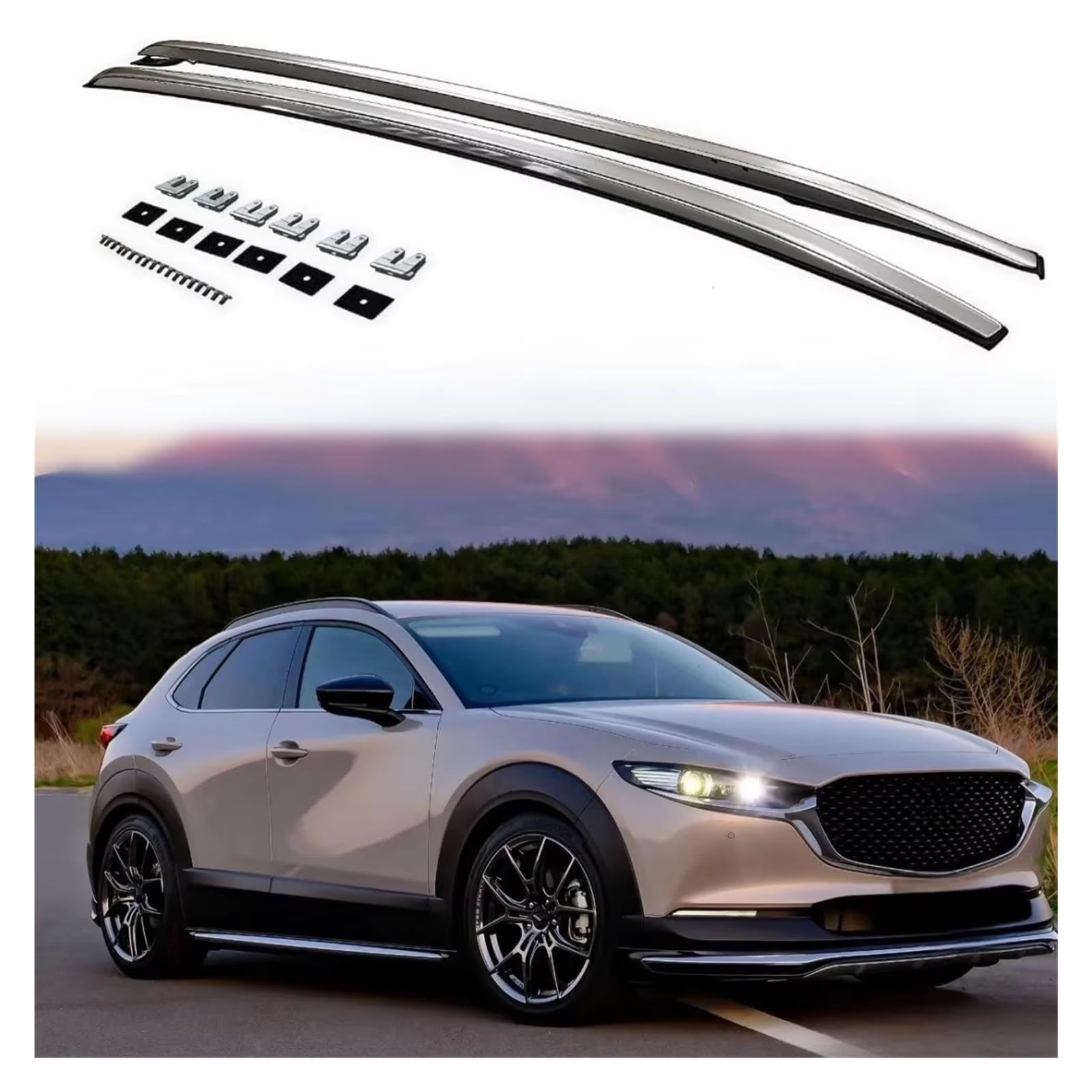Barras Transversales De Techo Para Mazda Para CX30