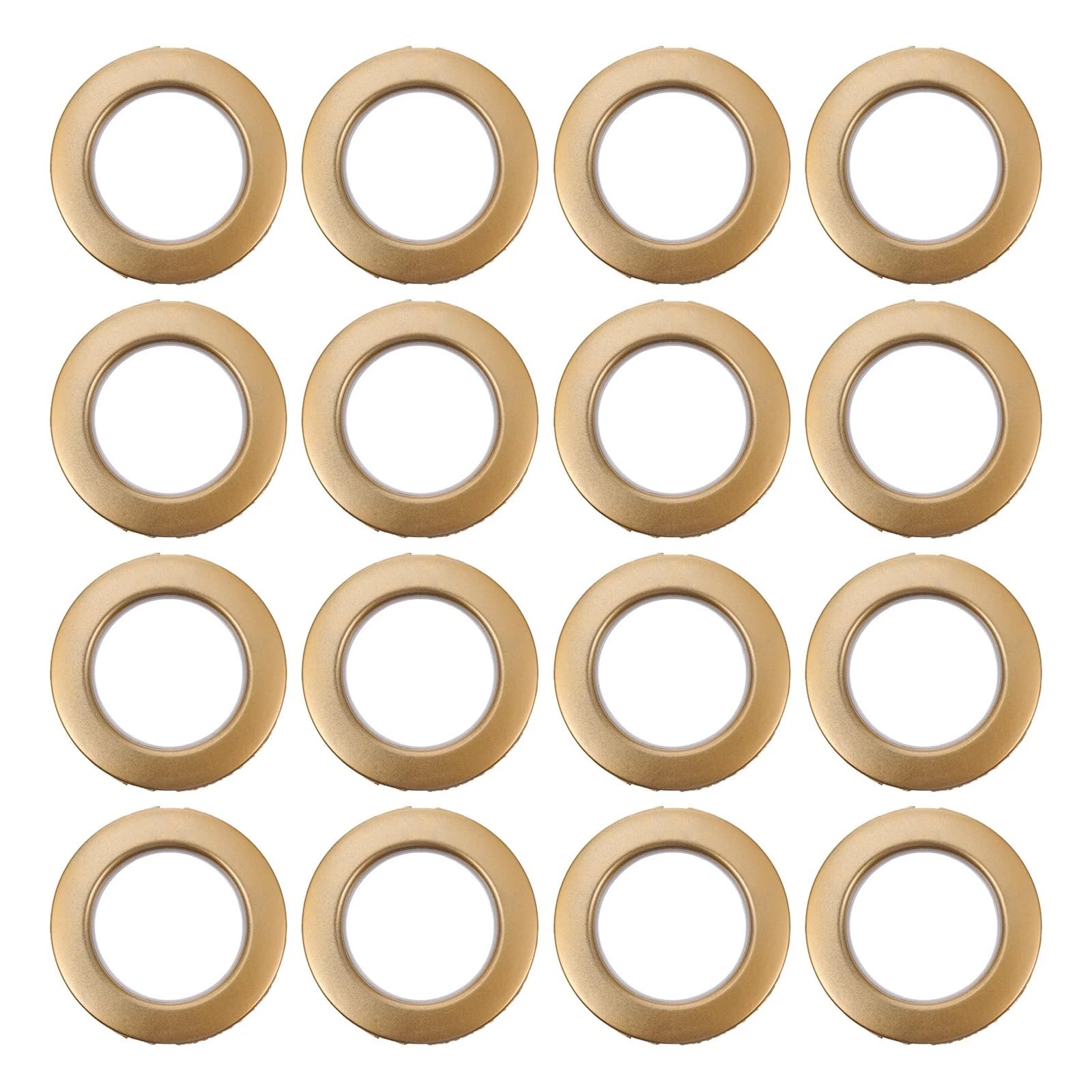 cafe curtain rings 80pcs Curtain Rings Nanoscale Grommets Plastic Eyelet For Home Decoration Diy Drapery Sliding Low Noise Bathroom Rods