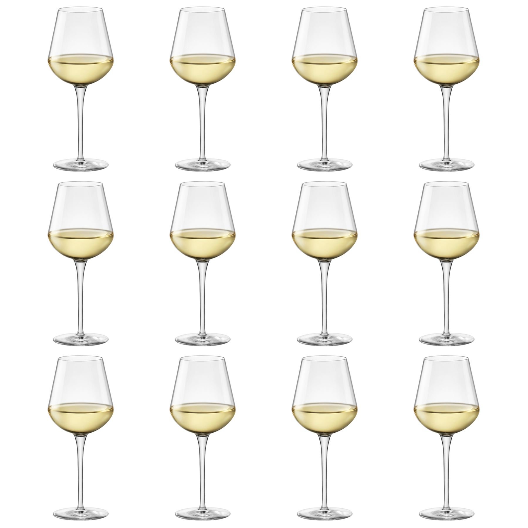 Bormioli Rocco Inalto Uno Small Wine Glass - 380ml - Pack of 12 Drinking Glasses