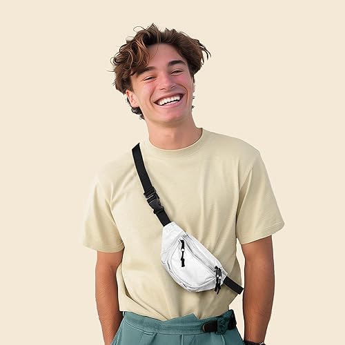 Miniatura 3 de Cangurera Dalix con 3 bolsillos para viajes bolsa para ocultar dinero para aeropuerto