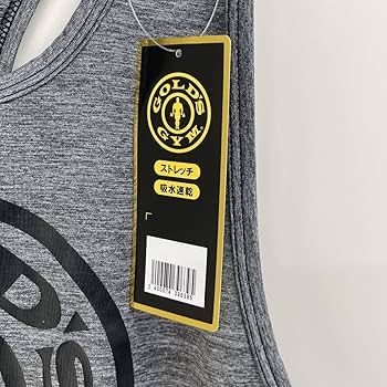 ゴールドジム タンクトップ グレー Amazon.co.jp: ゴールドジム タンクトップ リンガータンク