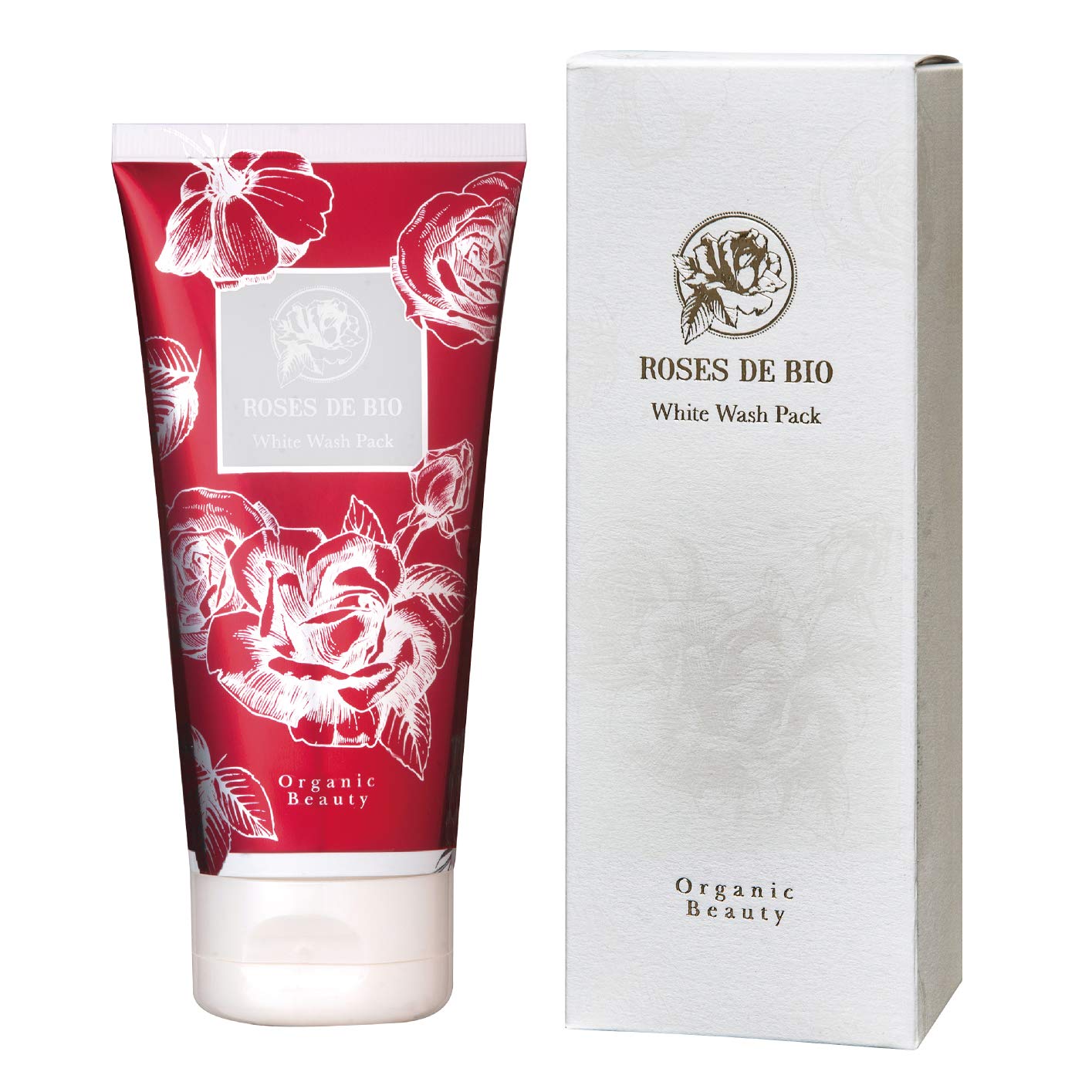Amazon | ローズドビオ ROSES DE BIOホワイトウォッシュパック 150g 