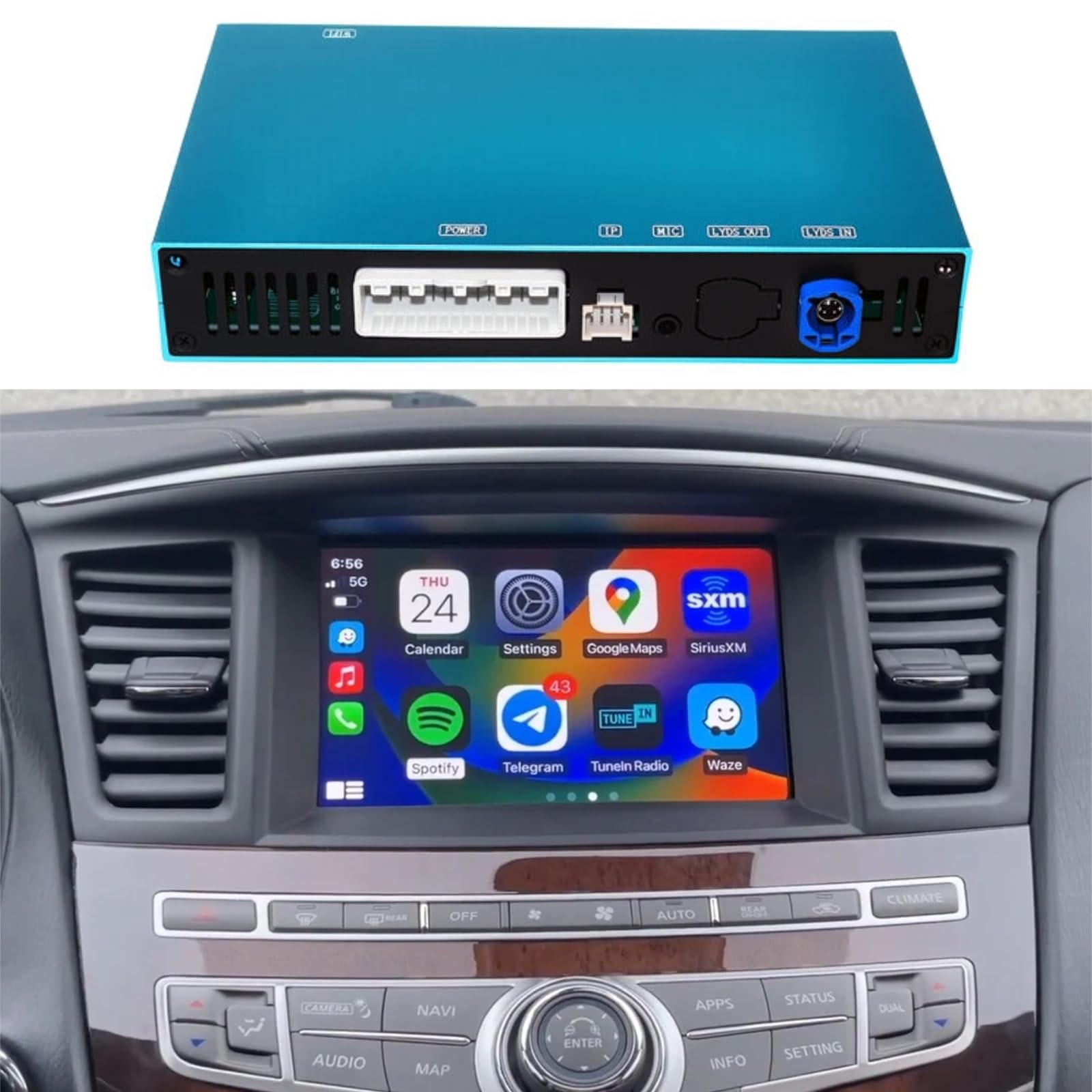 Amazon.com: Wireless CarPlay & Android Auto Interface for Infiniti