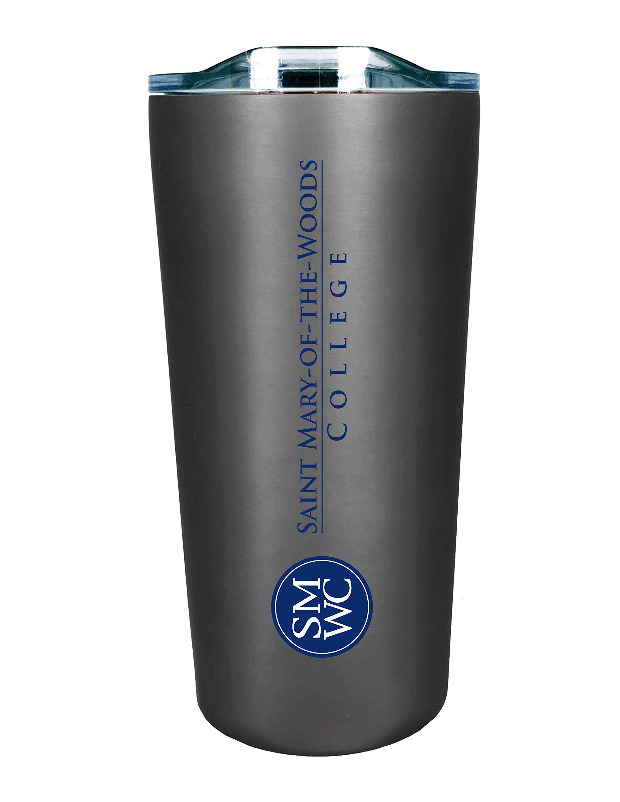 Saint Mary of the Woods College Double Walled Soft Touch Tumbler, Design-1 - Silver