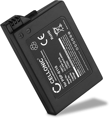 Cellonic Battery Replacement For Sony Psp Brite 3000 3001 3004 Psp Slim Lite 00 04 Game Controller Psp S110 Battery Pack 10mah Console Accu Amazon Co Uk