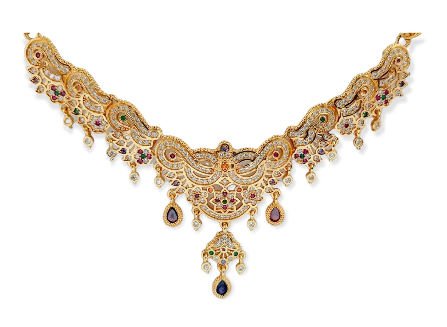 Buy KARISHMA FASHION Traditional Kundan Work Goldplated Plated Brass