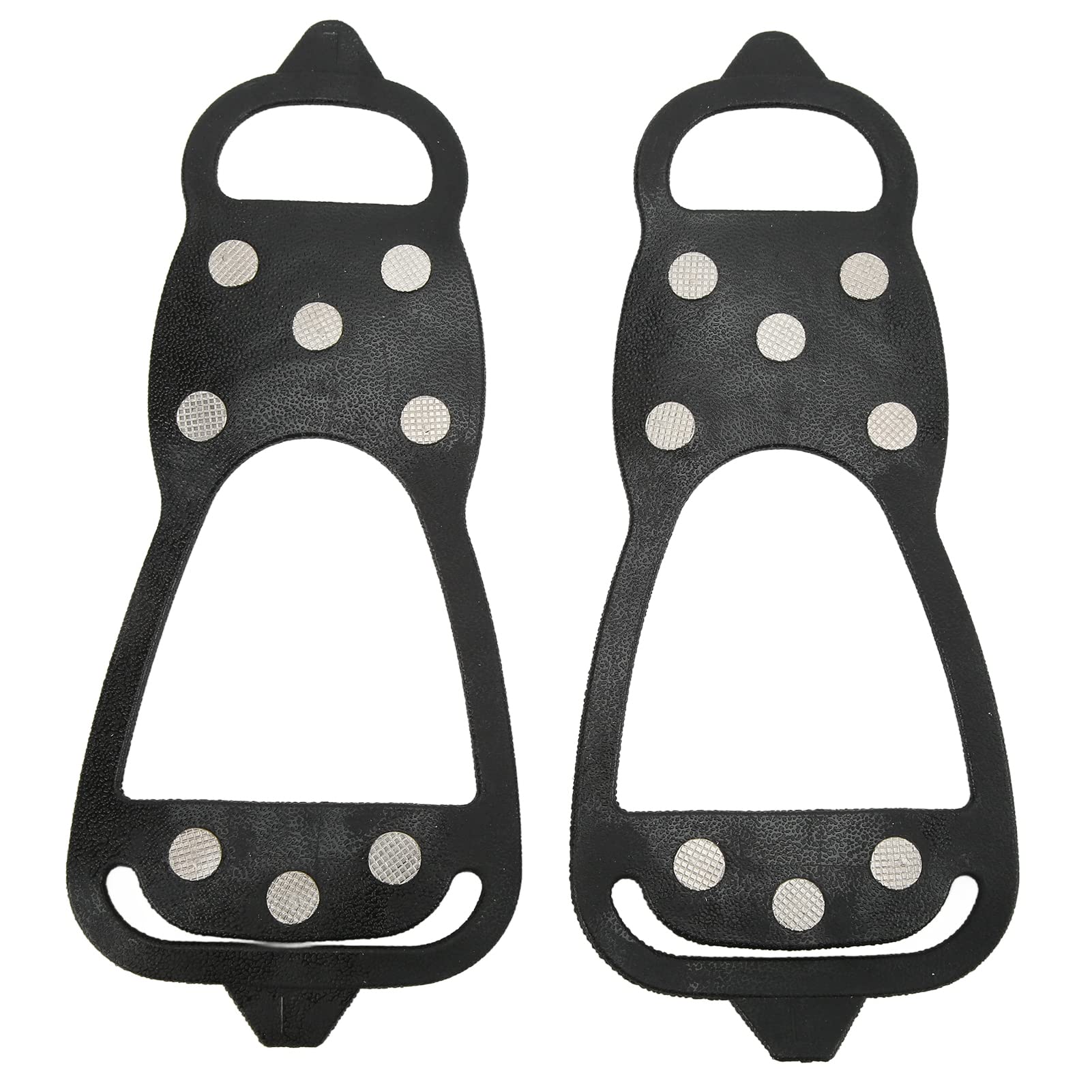 1 Pair Mountain Shoes Crampons, 8 Teeth Crampons, Nonslip Ice Traction Cleats, Shoe Grips for Walking on Snow and Ice (S)