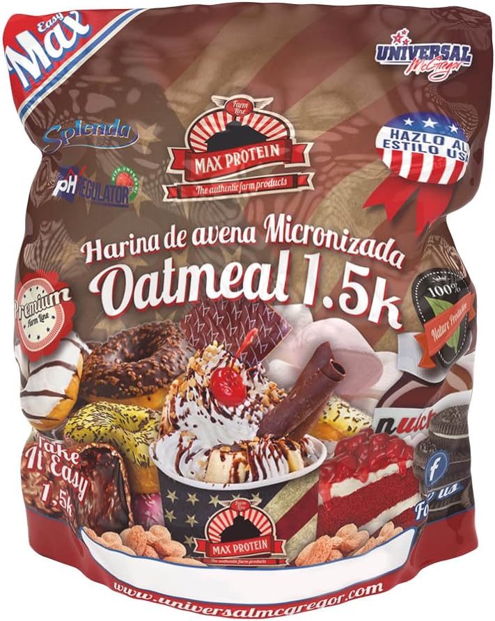 MAX PROTEIN OATMEAL 1,5 KG Apple Pie