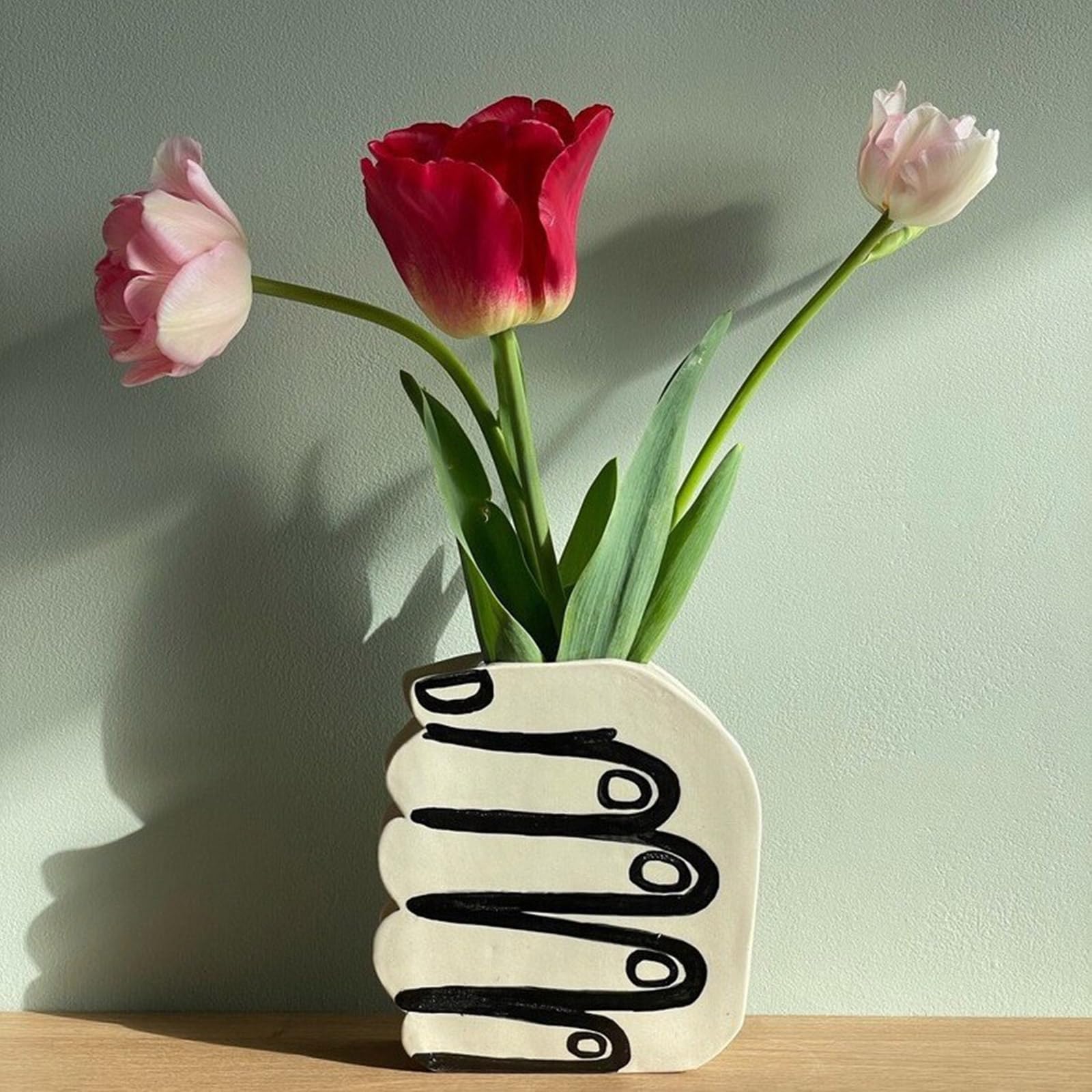 Innovadores moldes de silicona para jarrones de flores, moldes flexibles para adornos, moldes únicos para macetas para manualidades