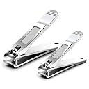 FERYES Nail Clipper Set Fingernail Clippers and Toenail Clippers Set With Built-in Nail File ââ‚¬â€œ Stainless Steel Sharp Nail Cutter Manicure Clippers for Men and Women gallery image