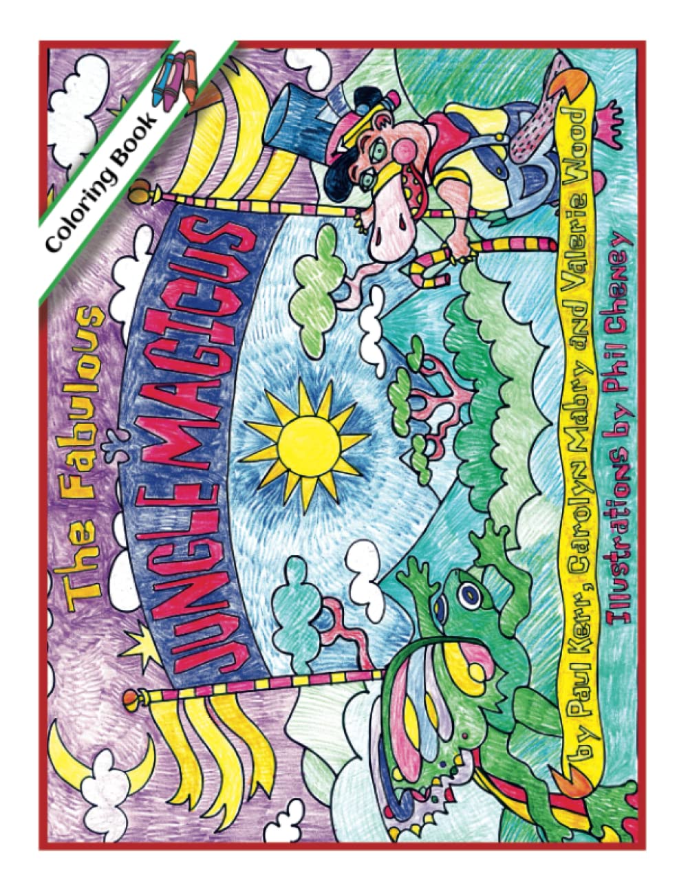 The Fabulous Jungle Magicus Coloring Book