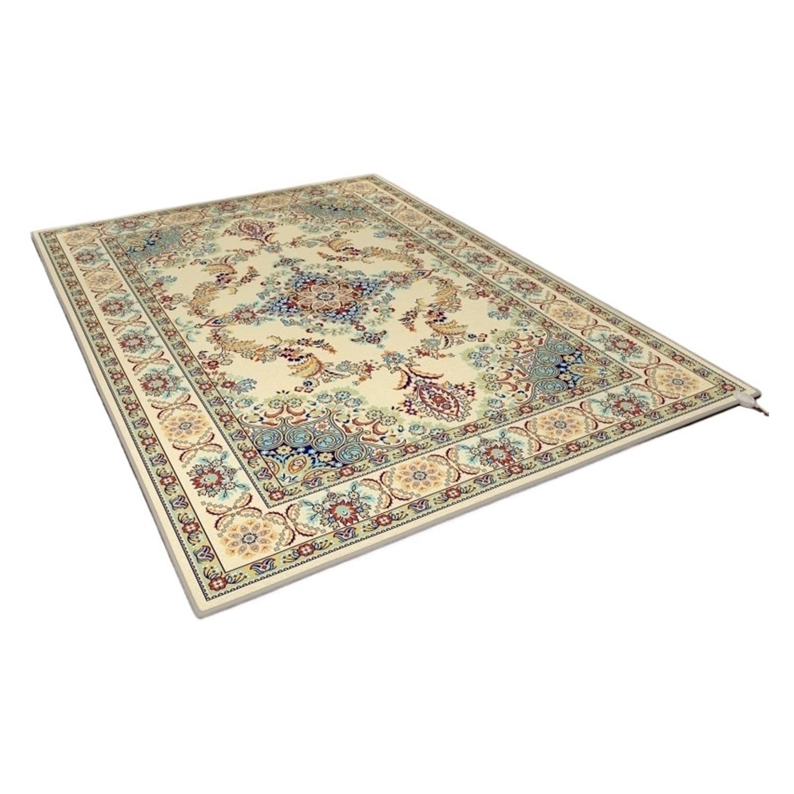 Tappetino Riscaldante For Pavimento In Grafene, Tappeto Elettrico In Cristallo Di Carbonio, For Soggiorno, Doppio For La Casa, Intelligente For Si Riscalda Rapidamente(15,150x200cm)