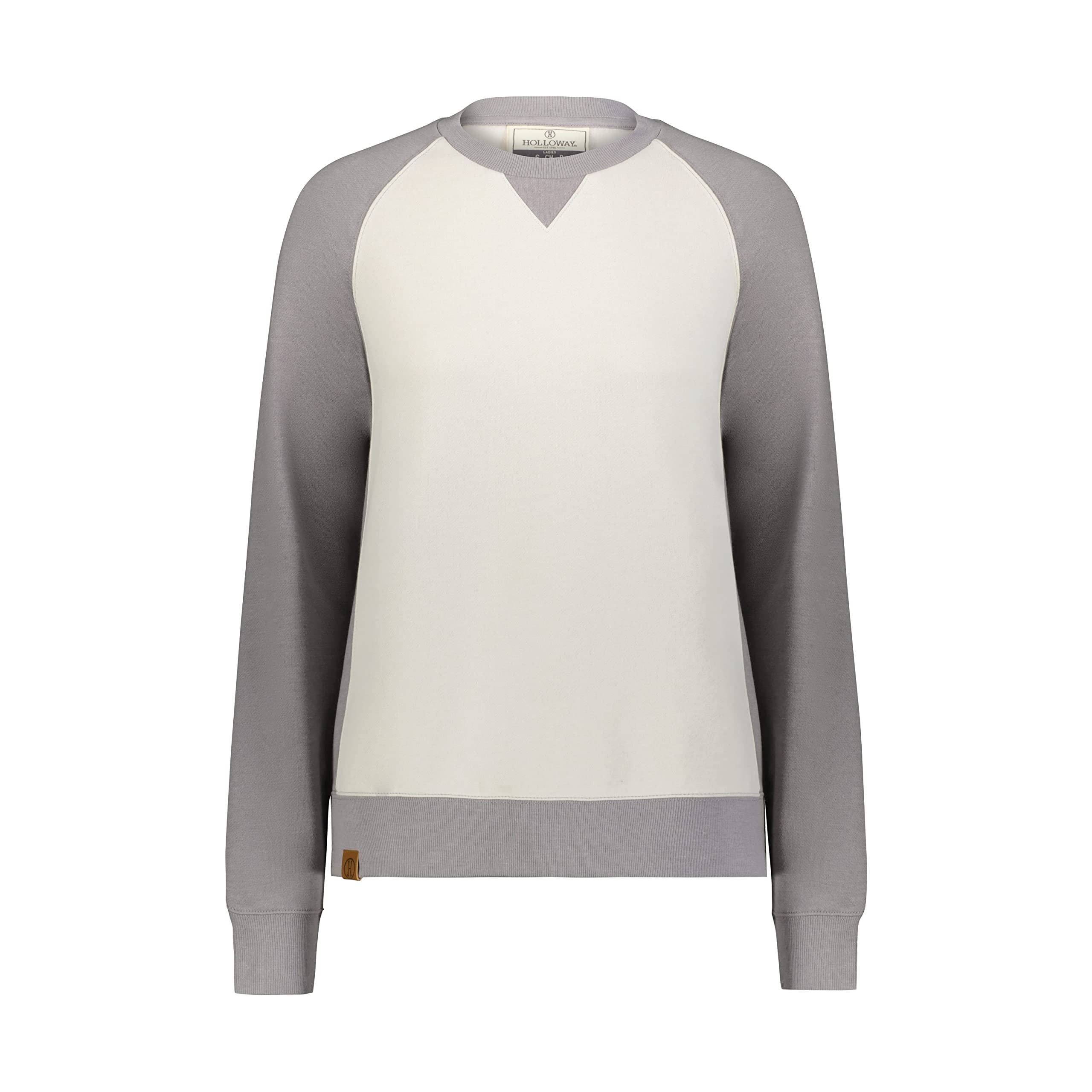Holloway Damska bluza Ivy League Fleece Crew, Athletic Grey Heather/brzoza, L, Athletic Grey Heather/Birke, L