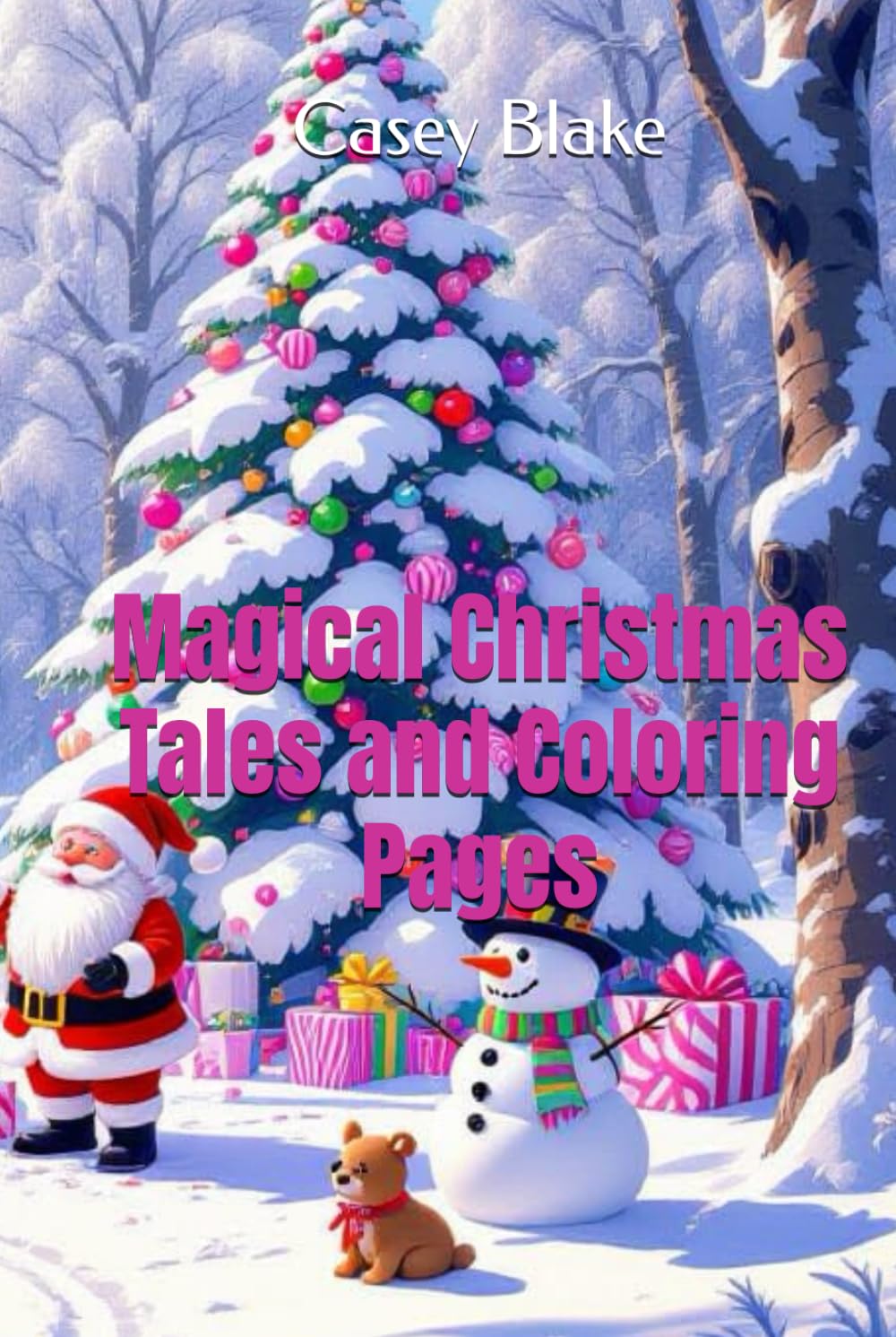 Magical Christmas Tales and Coloring Pages