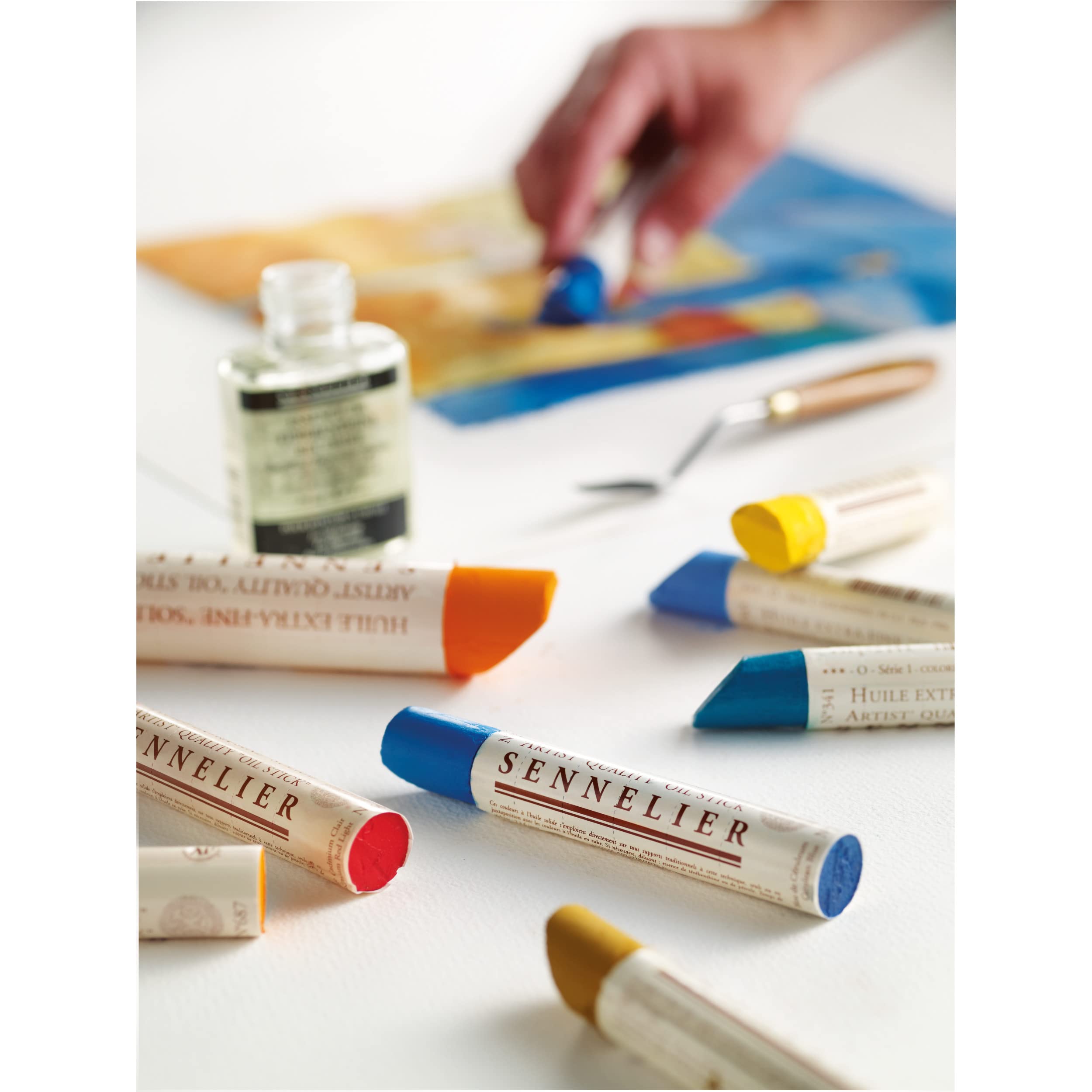 Amazon | Sennelier(セヌリエ) オイルスティック 611-S3 パープル