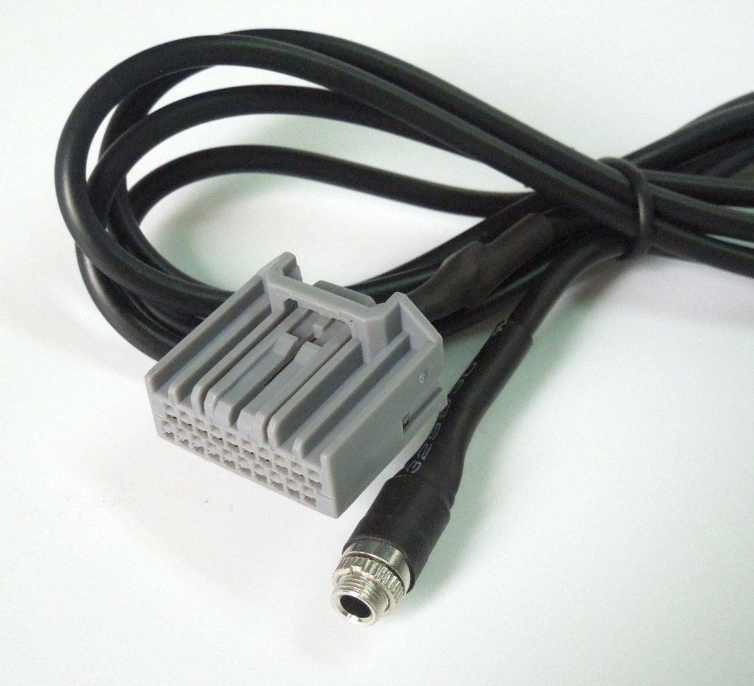 colorparts2016 Car Aux Audio Female Cable 3.5mm Input Adapter Compatible with 2008 Honda Accord CRV Civic Auxiliary Mp3