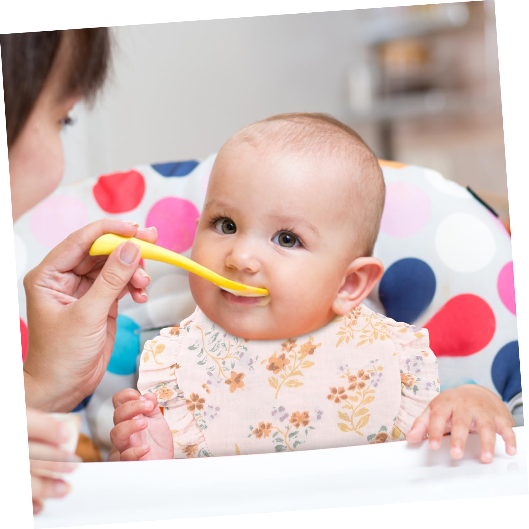 Abaodam 18 Pollici Sacchetto Di Saliva Per Bambini Allattare i Bavaglini Asciugamani Per Bava Infantile Bavaglini Che Sbavano Turbanti Per Bambine Da Cotone
