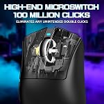 ATTACK SHARK V3 PRO Ultraléger sans fil 62g Esports Souris de jeu-Black RGB Dock de charge magnétique,1K Polling-25K DPI-PAW3311 Capteur Wired/BT/2.4Ghz programmable,BK52820 IC pour PC Jeu d'ordinateur portable Mac