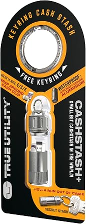 True Utility - CashStash+ - Llavero para dinero en efectivo ...
