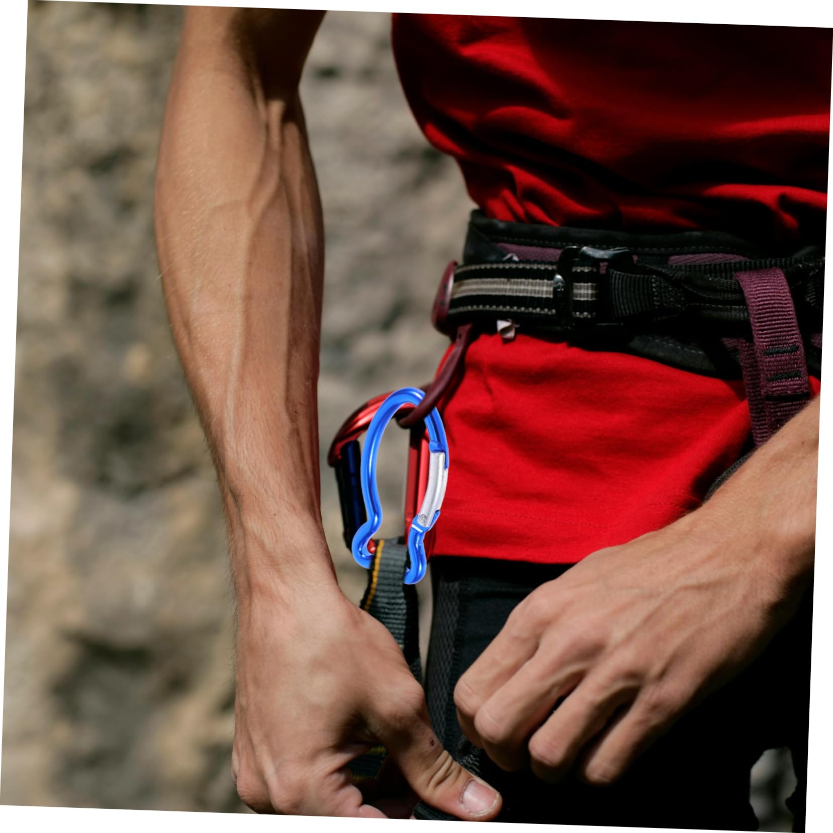 UPKOCH Teiliges Fischform Karabiner Clips Für Camping Leichtgewichtige Sicherheits Haken Für Outdoor Aktivitäten Zum Aufhängen Von Rucksack Schlüssel Und Ausrüstung
