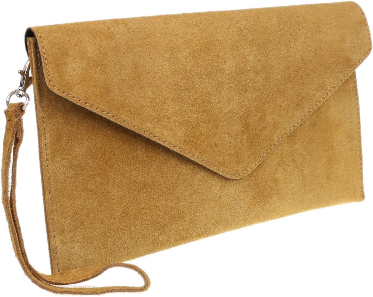 Girly HandBags Womens Plain Italian Genuine Leather Crossbody Tote Bag
