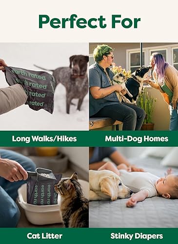 Miniatura 10 de Earth Rated - Bolsas para excremento de perro, bolsas extra gruesas a prueba de fugas para perros, rollos de repuesto, aroma de lavanda, 120