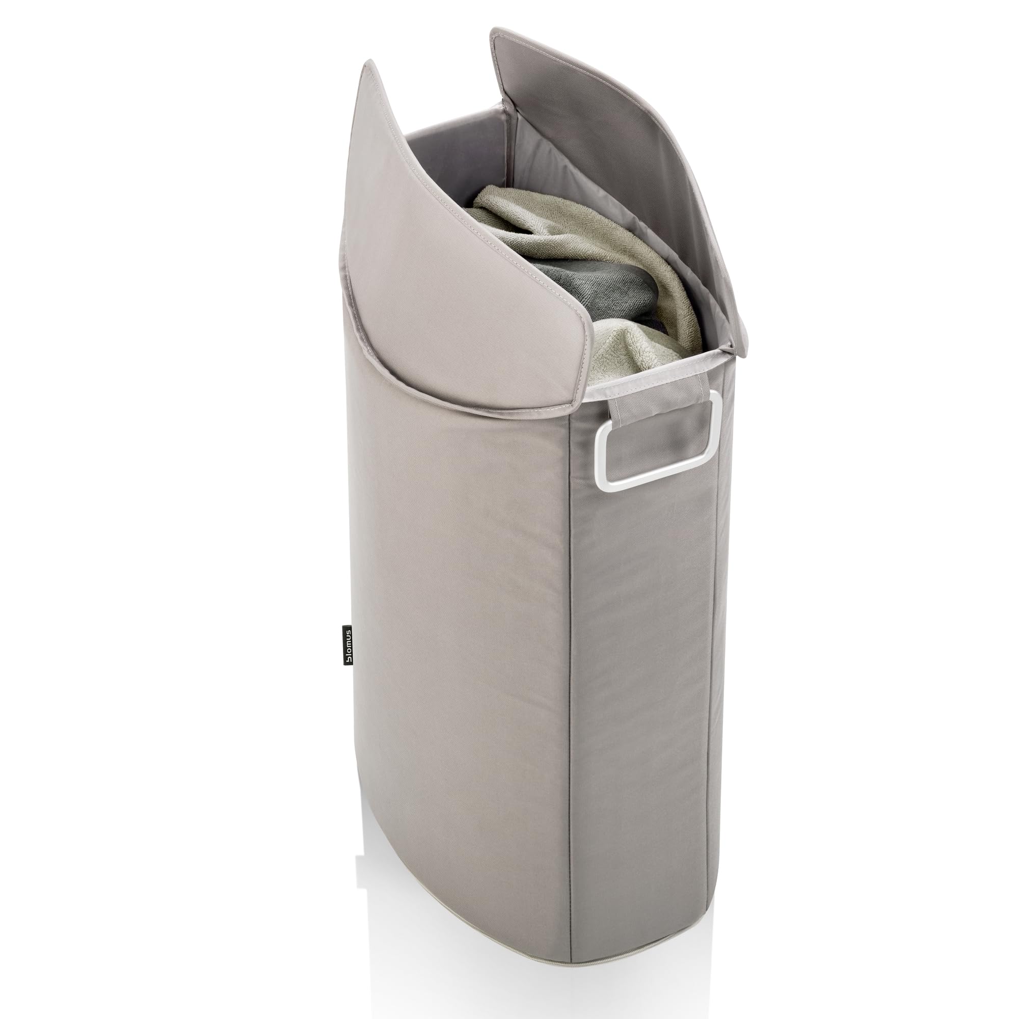 blomus Wäschesammler -FRISCO- Wäschekorb 65 Liter Taupe