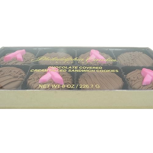 Miniatura 181 de Galletas Oreo bañadas en chocolate oscuro y con leche, de Philadelphia Candies