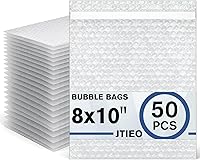 Vista 7 de JTIEO Paquete de 50 sobres acolchados con burbujas de 8x10", sobres acolchados gruesos, sobres de envío grandes, sobres acolchados con burbujas