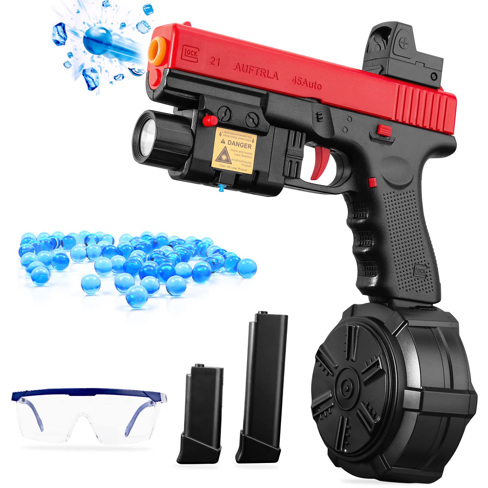 Buy Electric JMX2 Gel Ball Blaster, Splatter Ball Gun Automatic with