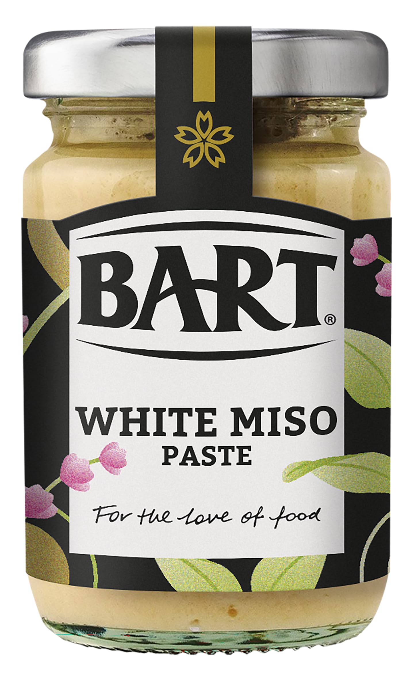 BART White Miso Paste Jar - Pack of 6 x 100g - Warm & Savoury Japanese Cooking Essential - Ideal for Miso Soup - Vegan & Gluten Free
