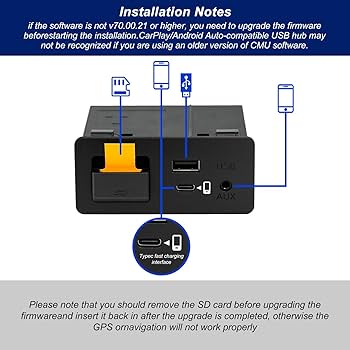 Amazon.com: HMYC Mazda Carplay and Android Auto Retrofit Kit, TK78