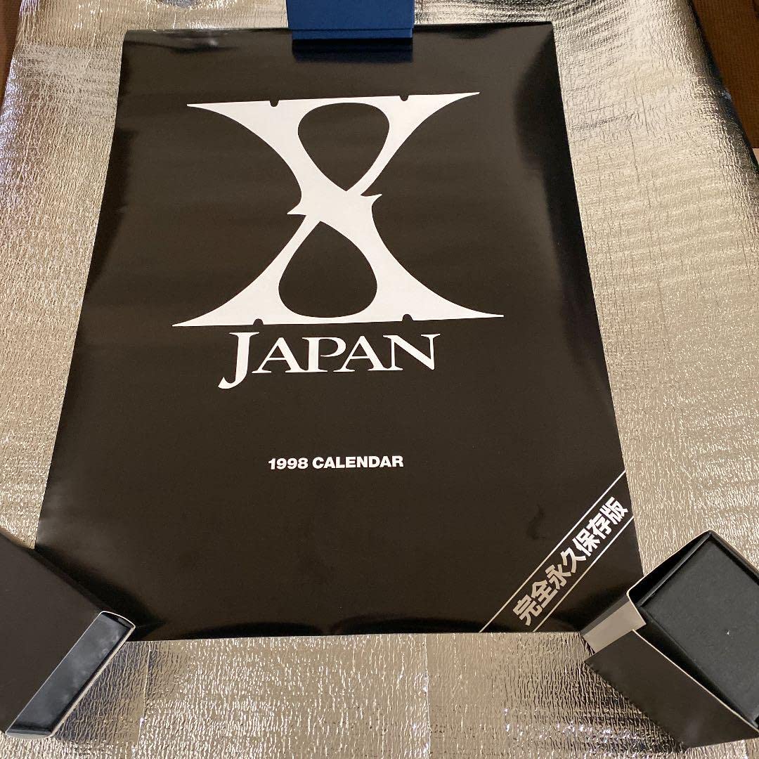 Amazon.co.jp: XJAPAN 解散翌年 1988 カレンダー ポスター 超 : 文房具