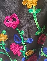 Vista 2 de Shawl for women rebozos shall mexicanos pashmina wool rebozo wraps mexican poncho blanket scarf winter wrap manta mexicana traditional Gavanes