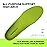 Superfeet All-Purpose Support High Arch Insoles (Green) - Trim-To-Fit Orthotic Shoe Inserts - Professional Grade - Men 9.5-11 / Women 10.5-12