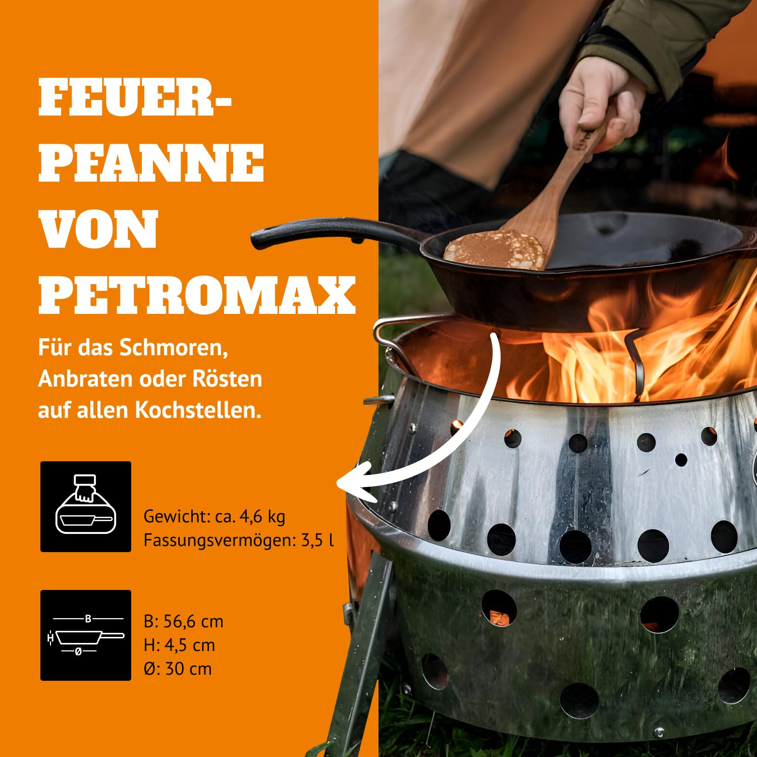Petromax Dutch Oven ft3 kopen? Pan voor in de oven! Beste kwaliteit