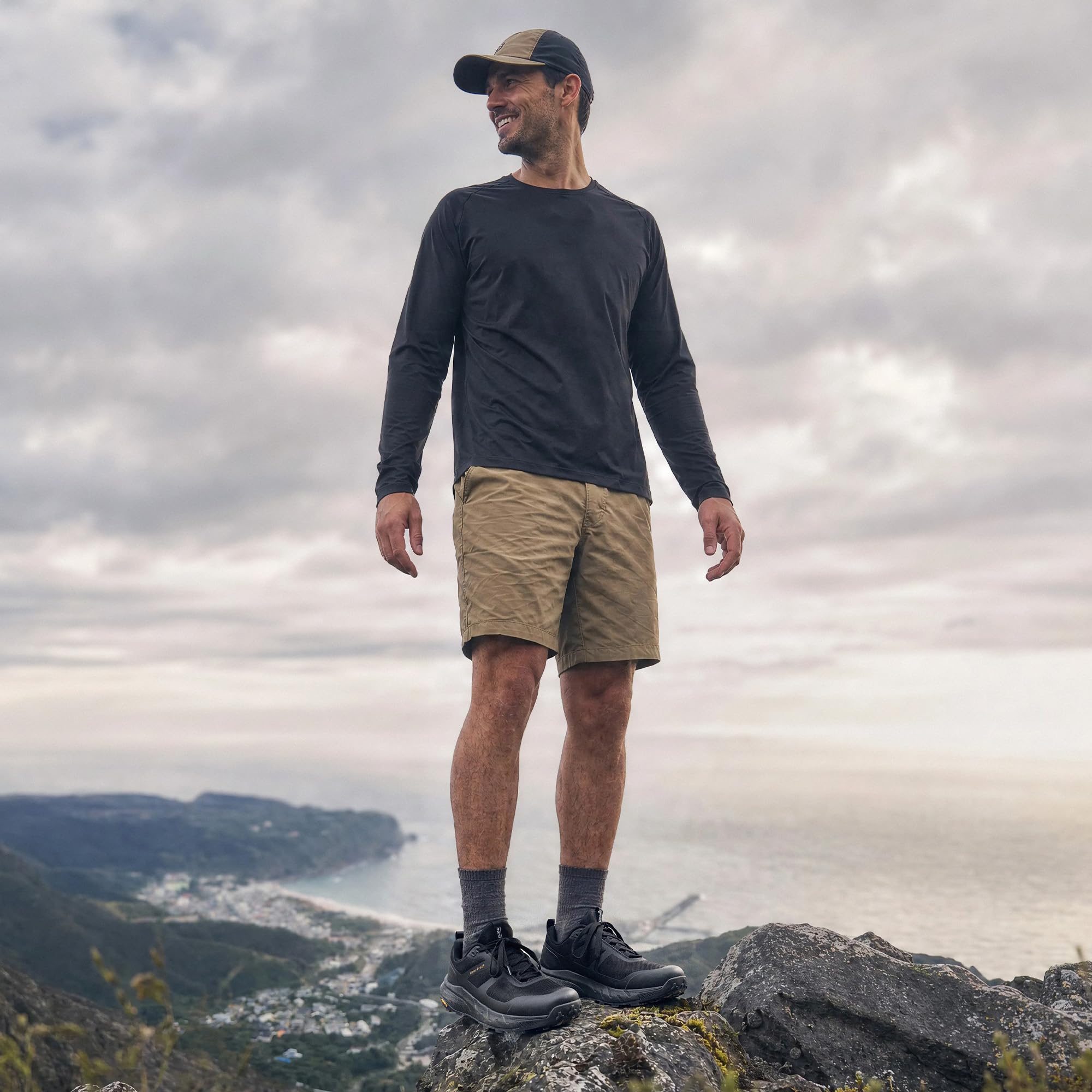 NORTIV 8 Zapatos Trekking Hombres Impermeables Antidelizantes Botas Montaña