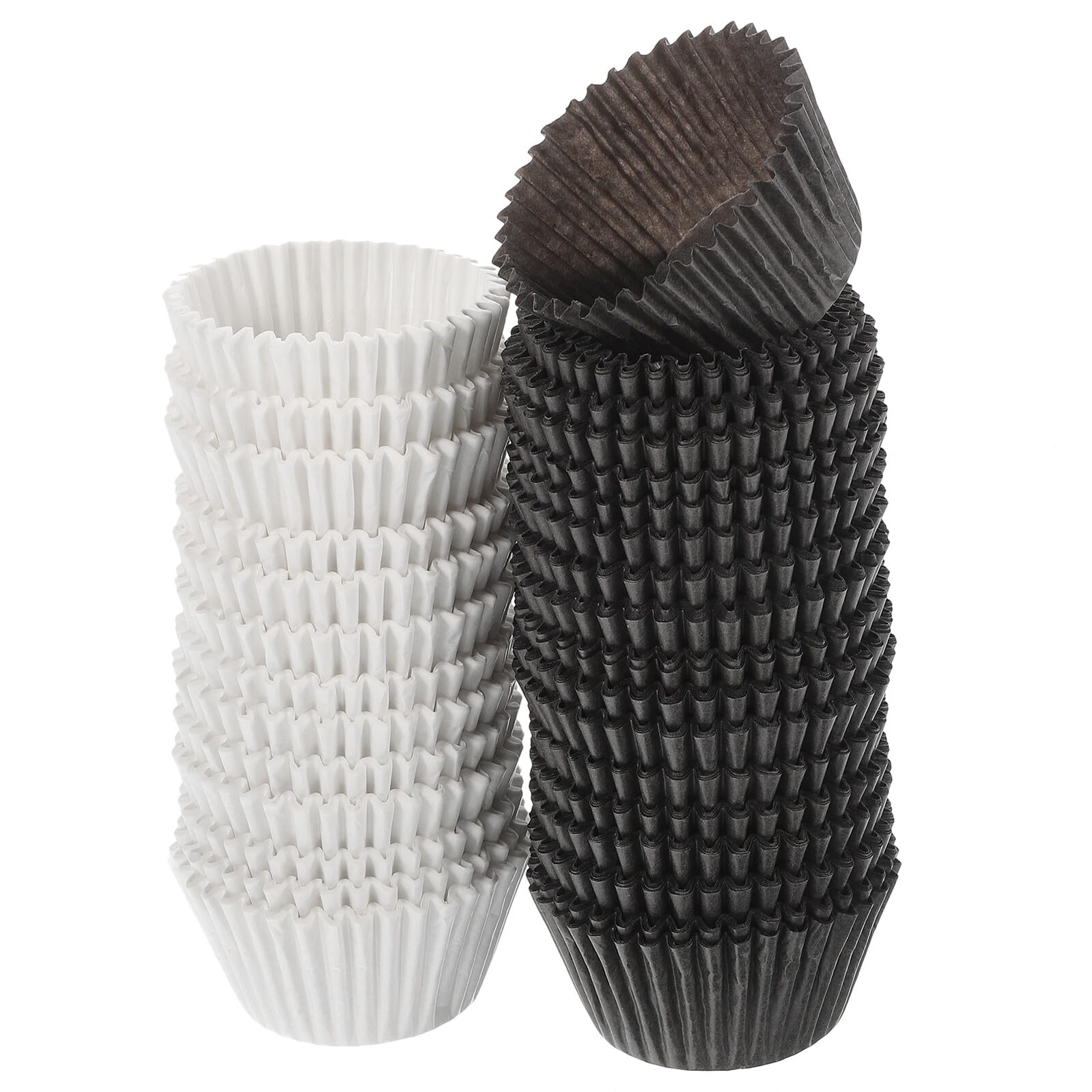 Capacillos para Cupcakes 1000 Piezas de Papel Anti-grasa | Cupcakes y Muffins, No se Rompen Fácilmente, Uso en Cumpleaños y Aniversarios